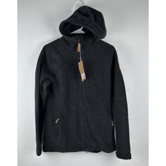 Fjallraven Jackets & Blazers - Fjallraven Women's M Kaitum Fleece  Charcoal Gray Hooded Jacket New $230